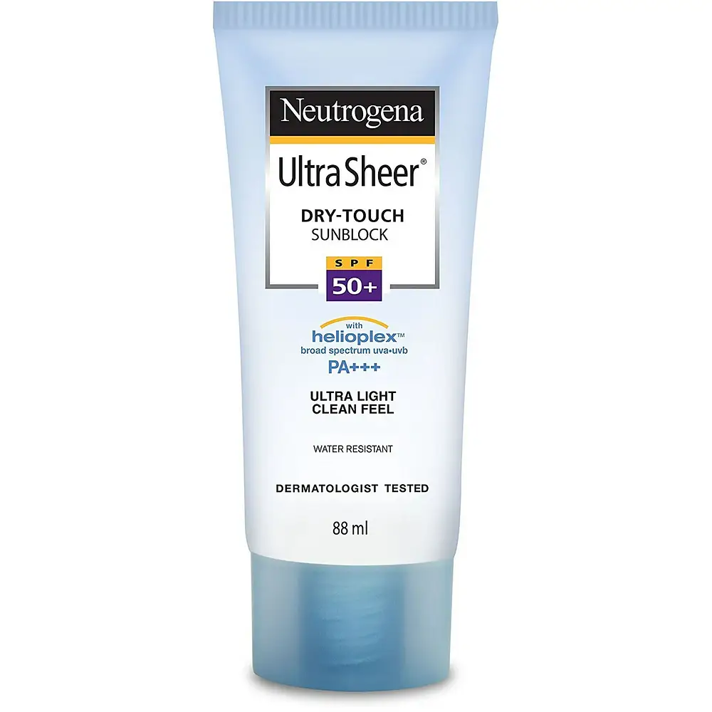 Neutrogena Ultra Sheer Dry Touch Sunscreen SPF 50+ South Korea