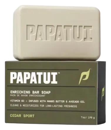 Papatui Enriching Bar Soap Cedar Sport