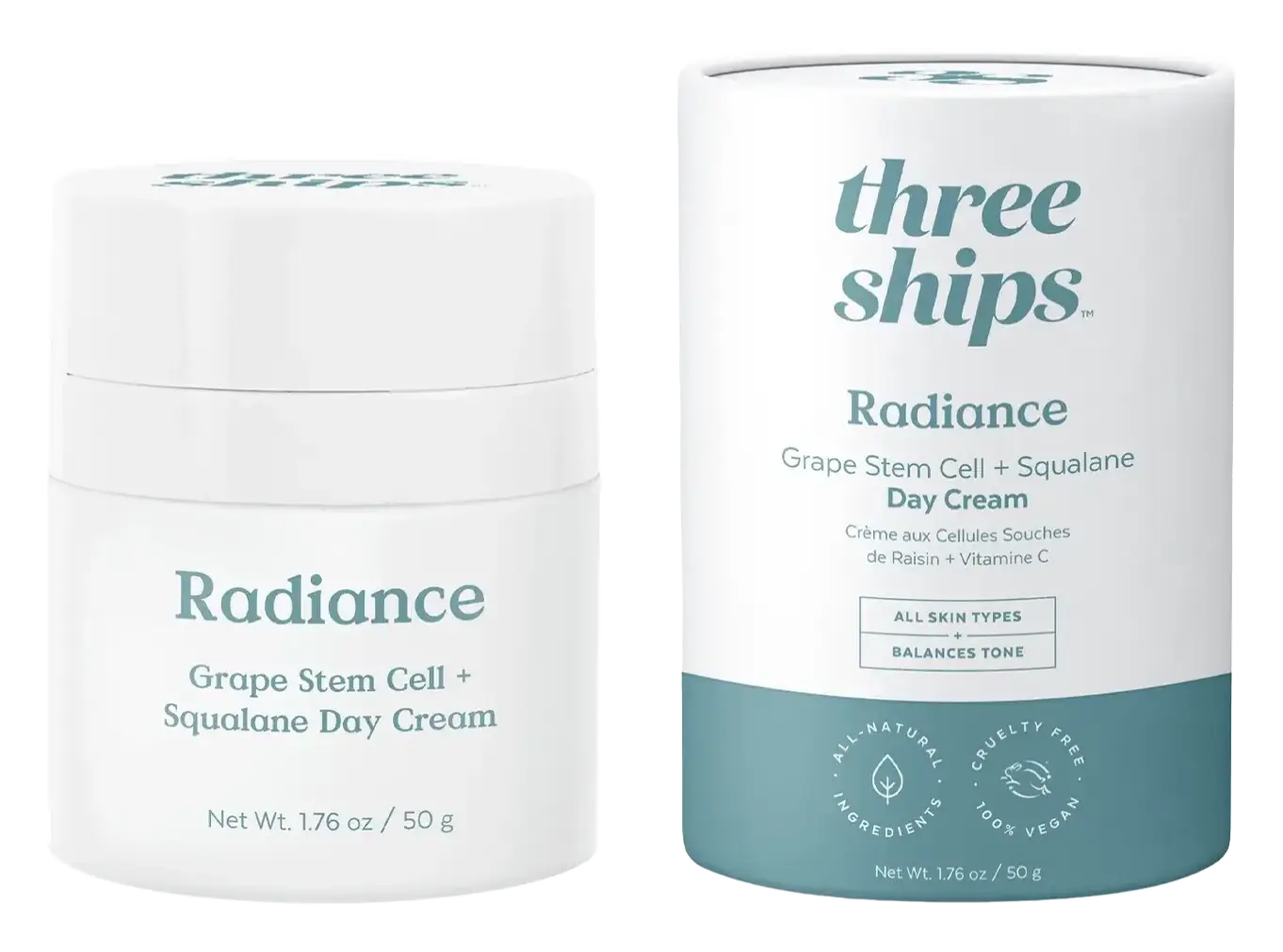Three Ships Beauty Radiance Grape Stem Cell + Squalane Day Cream