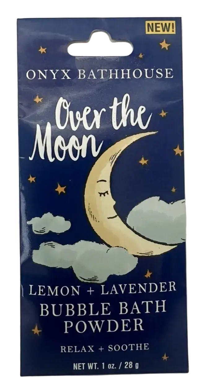 Onyx Professional Bubble Bath Powder Over The Moon (Lemon + Lavender)
