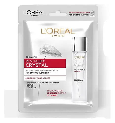 L'Oreal REVITALIFT Crystal Micro Essence Treatment Mask