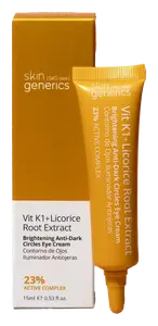 Skin Generics Vit K1 + Licorice Root Extract Brightening Anti-Dark Circles Eye Cream