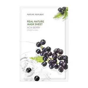 Nature Republic Real Nature Mask Sheet Acai Berry
