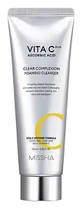Missha Vita C Plus Clear Complexion Foaming Cleanser