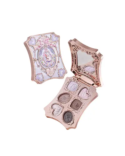 Flower Knows Bunny Garden 6-Color Makeup Palette 02 Moon Serenade