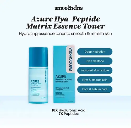 Smoochkins Azure Hya-Peptide Matrix Essence Toner