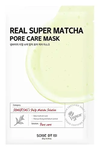 Some By Mi Real Care Mask Real Super Matcha Pore