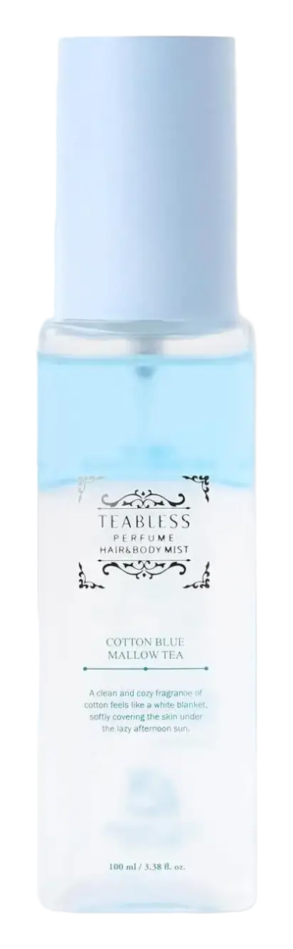 Teabless Perfume Hair & Body Mist Cotton Blue Mallow Tea