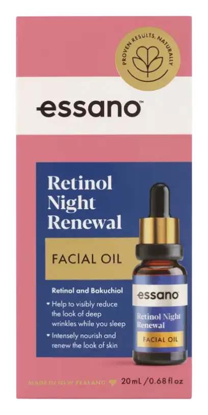 Essano Retinol Night Renewal Facial Oil