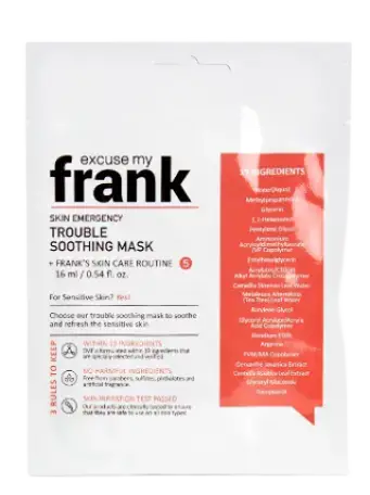 excuse my frank Skin Emergency Trouble Soothing Mask