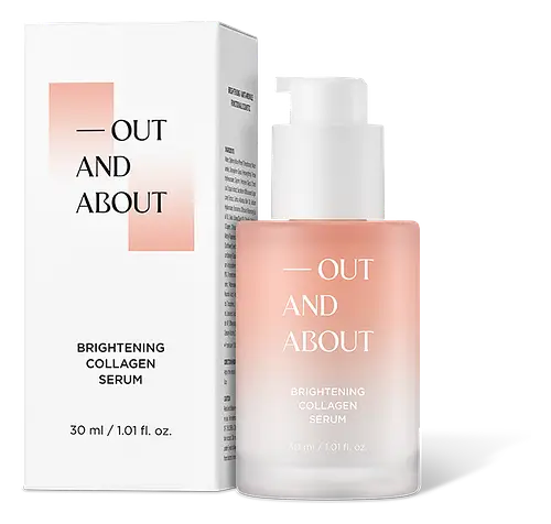 Out & About Brightening Collagen Serum