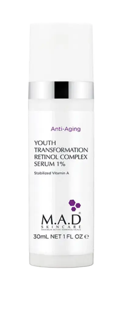 M.A.D Skincare Youth Transformation Retinol Complex Serum 1%