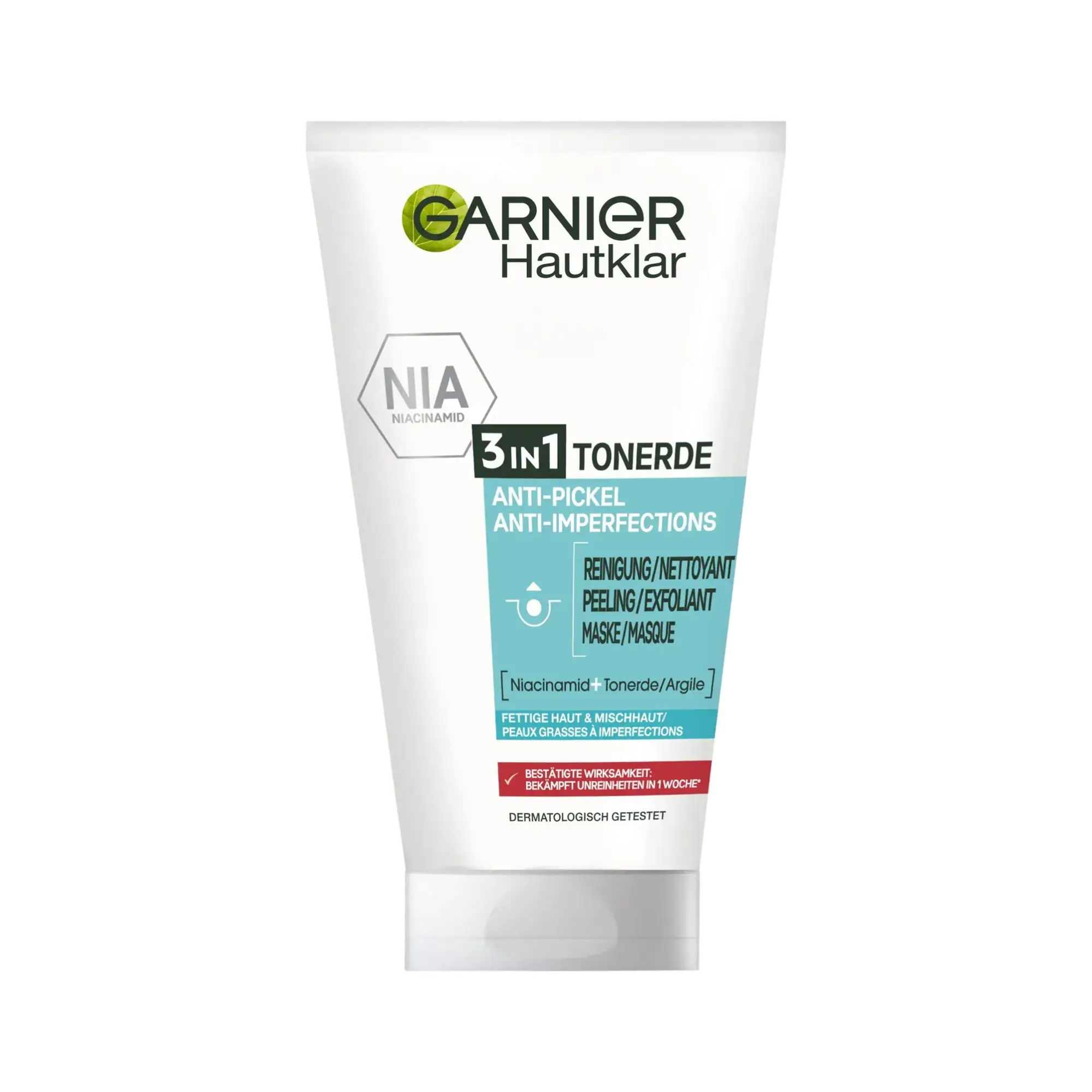 Garnier 3 In 1 Tonerde Anti-Pickel Cleanser