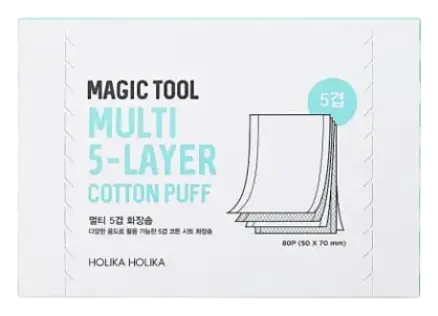 Holika Holika Magic Tool Multi 5-Layer Cotton Puff