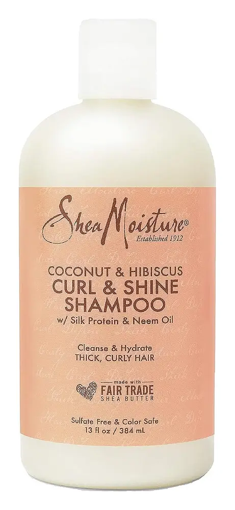 Shea Moisture Coconut & Hibiscus Curl & Shine Shampoo
