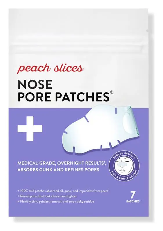 Peach Slices Nose Pore Patches