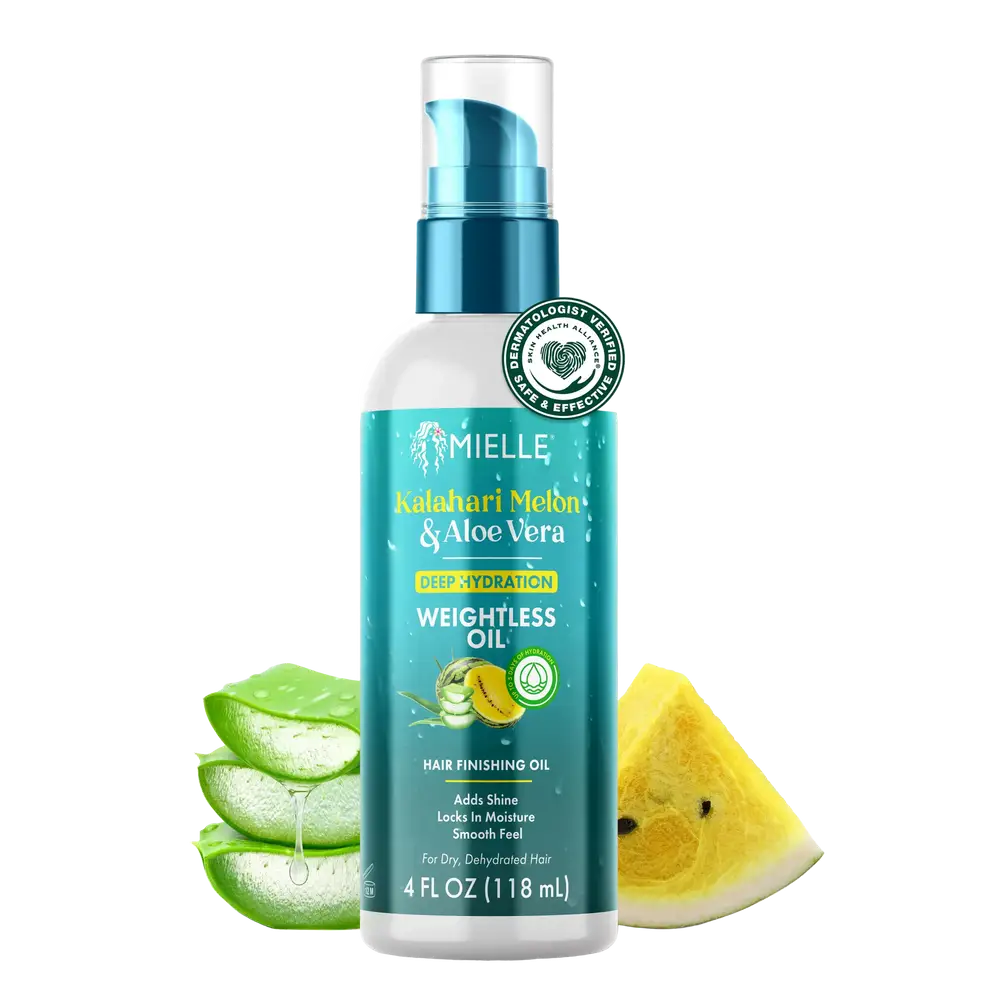 Mielle Organics Kalahari Melon & Aloe Vera Deep Hydration Weightless Oil