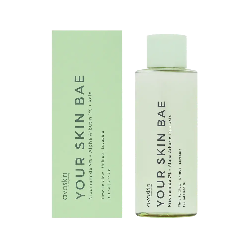 Avoskin Your Skin Bae Niacinamide 7% + Alpha Arbutin 1% + Kale Toner