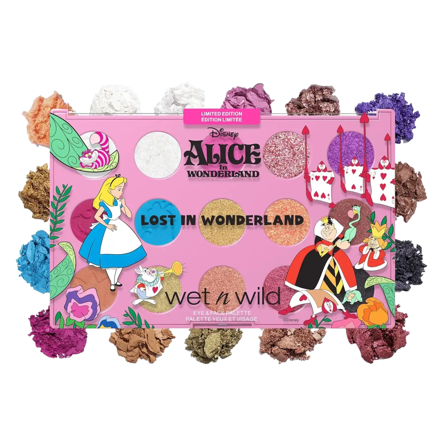 Wet n Wild Disney Alice In Wonderland Lost In Wonderland Eye & Face Palette