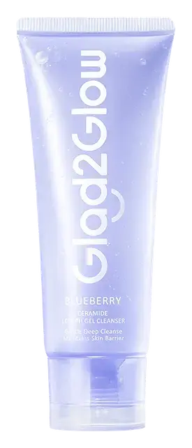 Glad2Glow Blueberry Ceramide Low pH Gel Cleanser