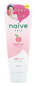 Kracie Naive Face Wash Peach Leaf