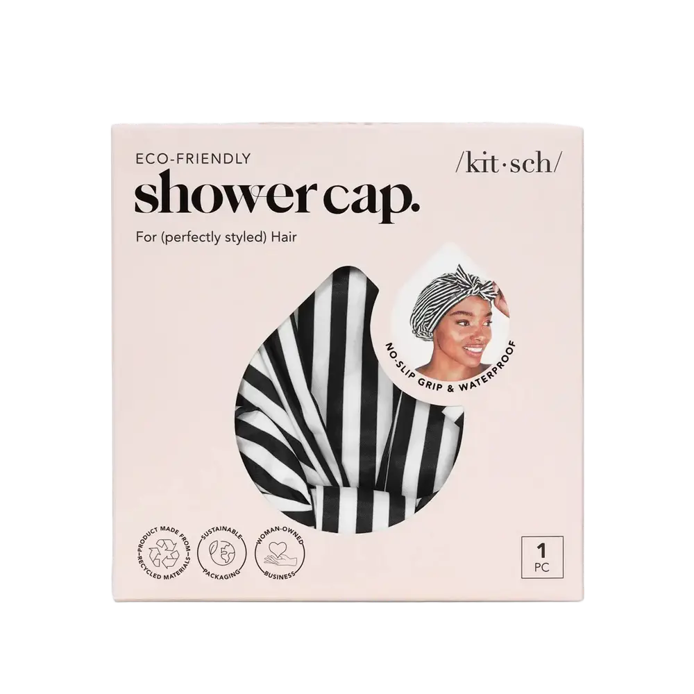 Kitsch Shower Cap Stripe