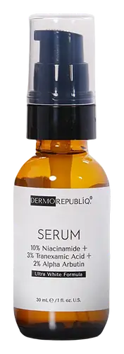 Dermorepubliq 10% Niacinamide + 3% Tranexamic Acid + 2% Alpha Arbutin Ultra Whitening Formula Serum