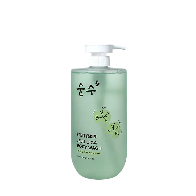 Pretty Skin Jeju Cica Body Wash