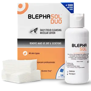 Théa BlephaSol Duo Daily Eyelid Cleansing Micellar Lotion Canada