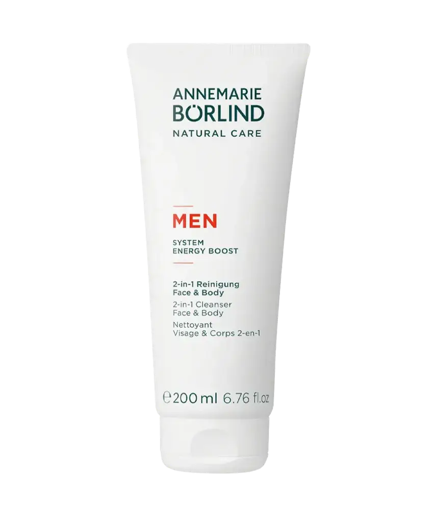 Annemarie Börlind Men System Energy Boost 2-In-1 Cleanser Face & Body