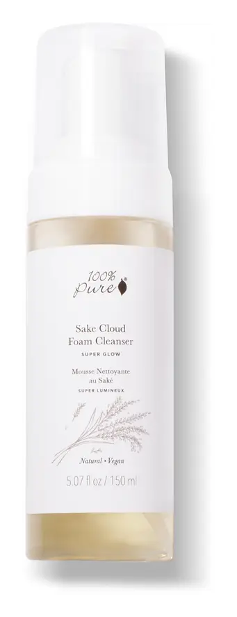 100% Pure Sake Cloud Foam Cleanser