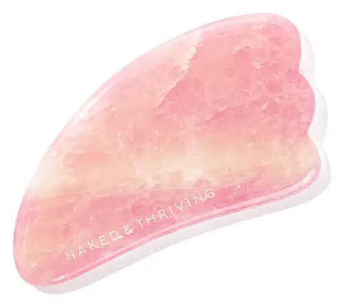 Naked & Thriving Pink Quartz Gua Sha