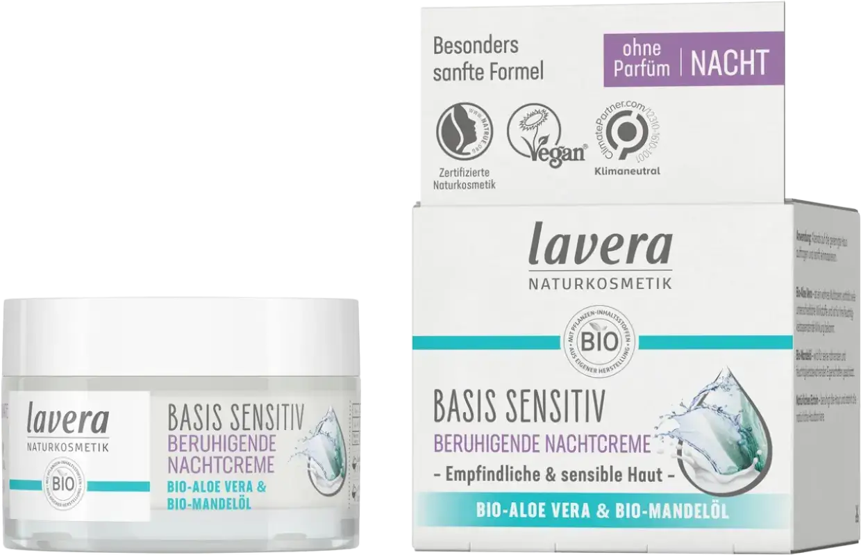 Lavera Basis Sensitiv Calming Night Cream
