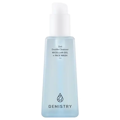 Gemistry 2In1 Double Cleanser Micellar Gel + Face Wash