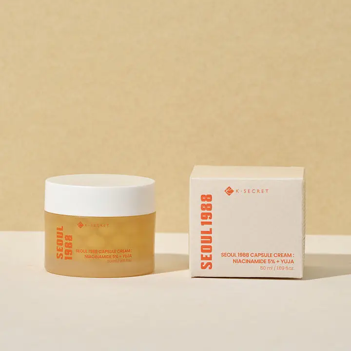 K-Secret Seoul 1988 capsule cream niacinamide 5％+ Yuja