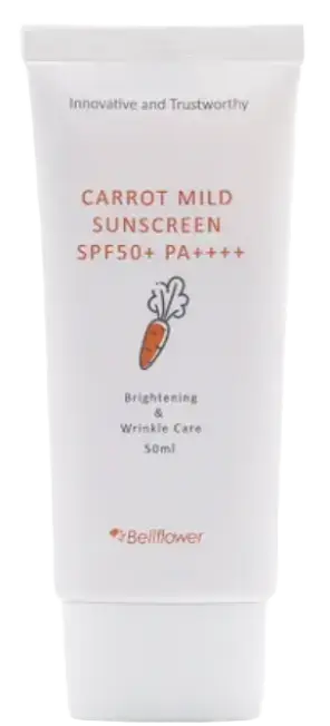 Bellflower Carrot Mild Sunscreen SPF 50+ PA++++