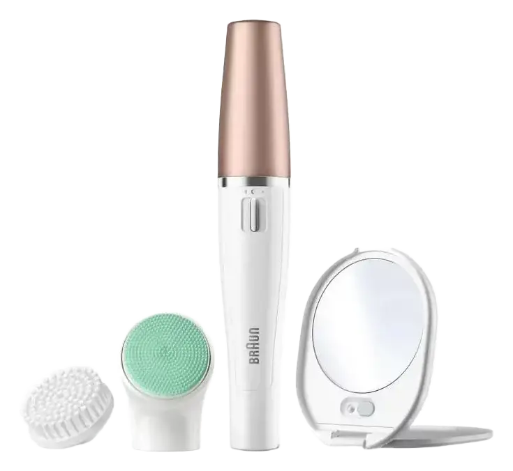 Braun Facespa 851V 3-In-1 facial Epilating, Cleansing & Vitalization System