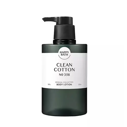 Happy Bath Body Lotion Clean Cotton