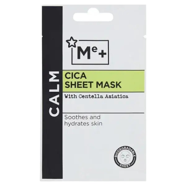 Superdrug Me+ Cica Sheet Mask