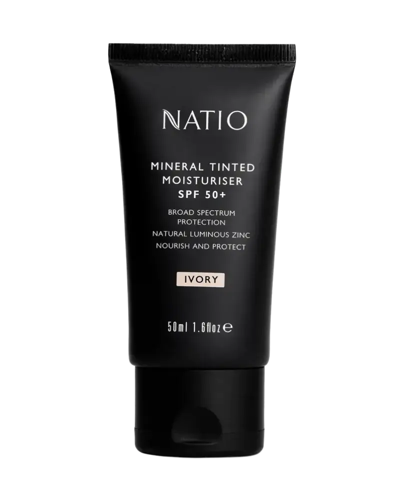 Natio Mineral Tinted Moisturiser SPF 50+ Ivory