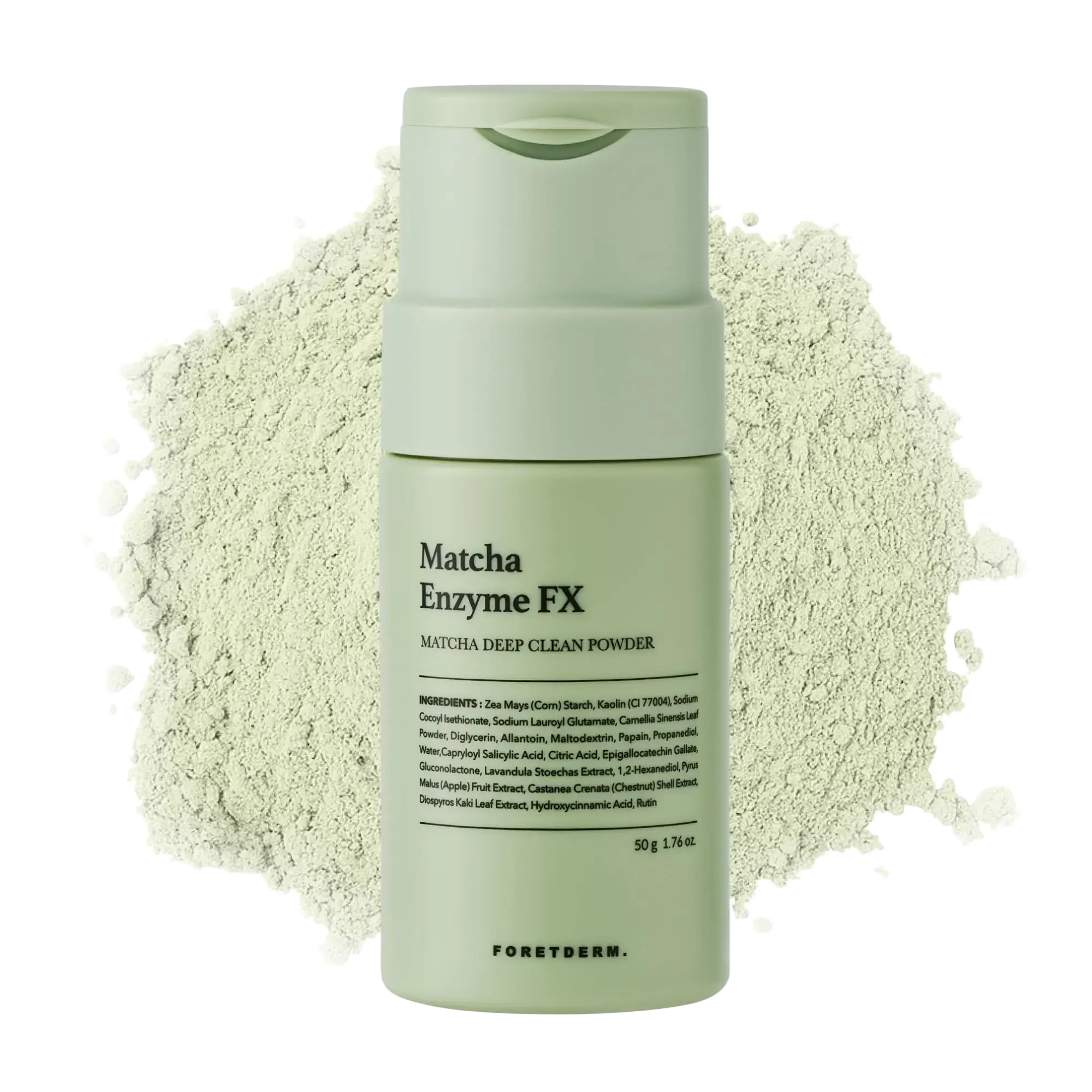 FORETDERM Matcha Enzyme FX Deep Clean Powder