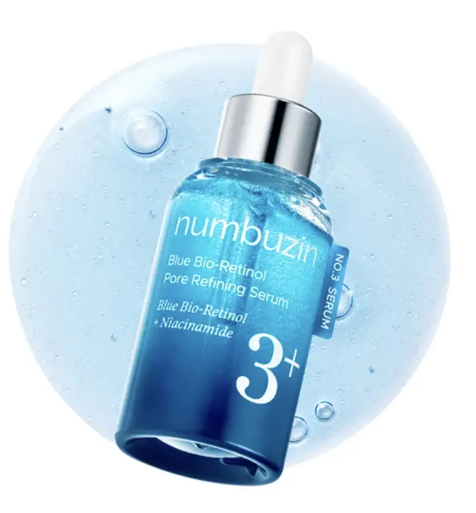 Numbuzin No.3+ Blue Bio-Retinol Pore Refining Serum