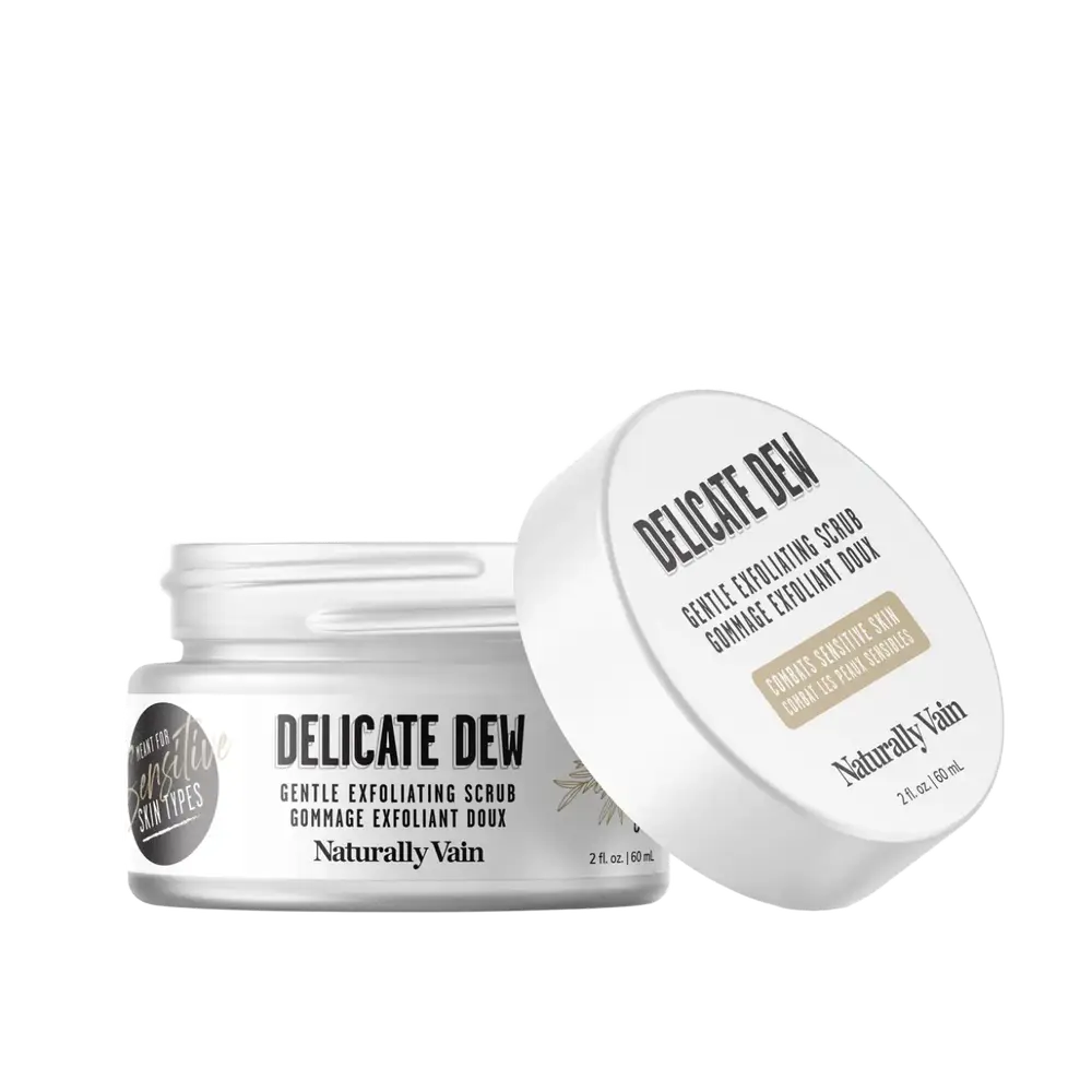 Naturally Vain Delicate Dew Gentle Exfoliating Scrub