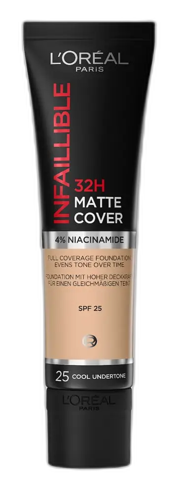 L'Oreal Infallible 32H Matte Cover Foundation 25 Cool Undertone