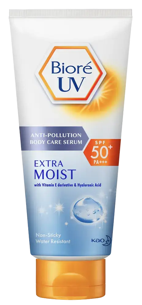 Biore UV Anti-Pollution Body Care Serum SPF 50+ PA+++ - Extra Moist Singapore