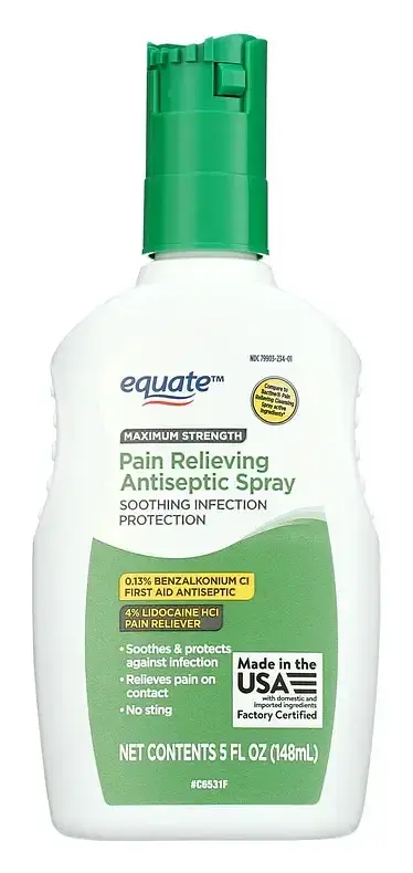 Equate Pain Relieving Antiseptic Spray