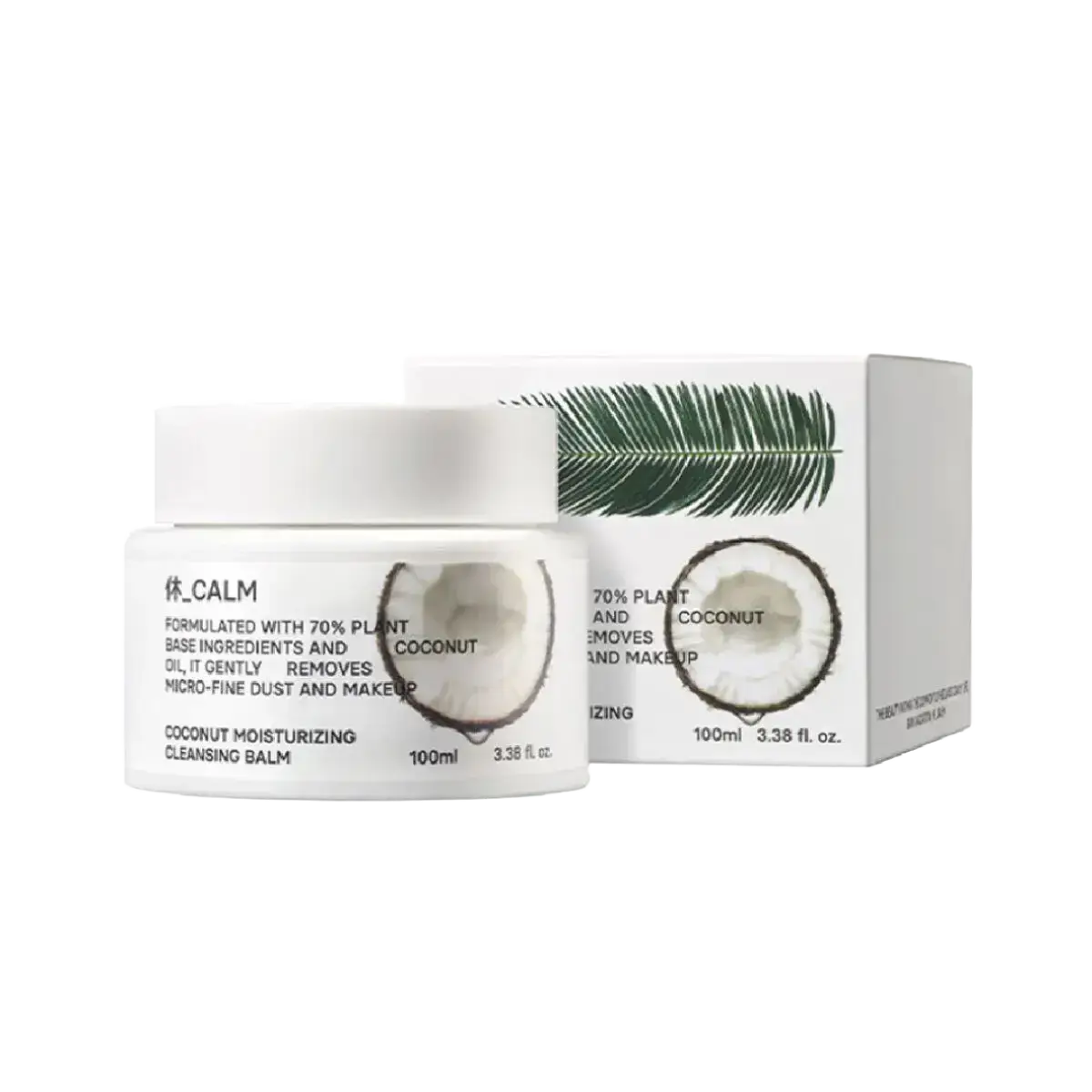 HUE_CALM Coconut Moisturizing Cleansing Balm