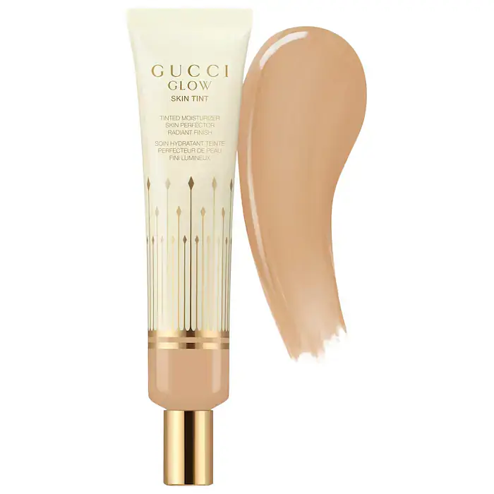 Gucci Glow Skin Tinted Moisturizer With Hyaluronic Acid & Bakuchiol 47 - Medium Deep Skin with Neutral Undertones