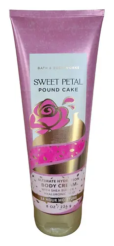 Bath & Body Works Sweet Petal Pound Cake Ultimate Hydration Body Cream