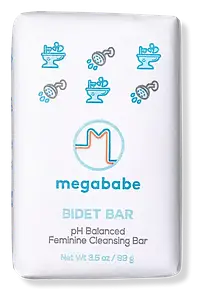 megababe Bidet Bar pH Balanced Cleansing Bar